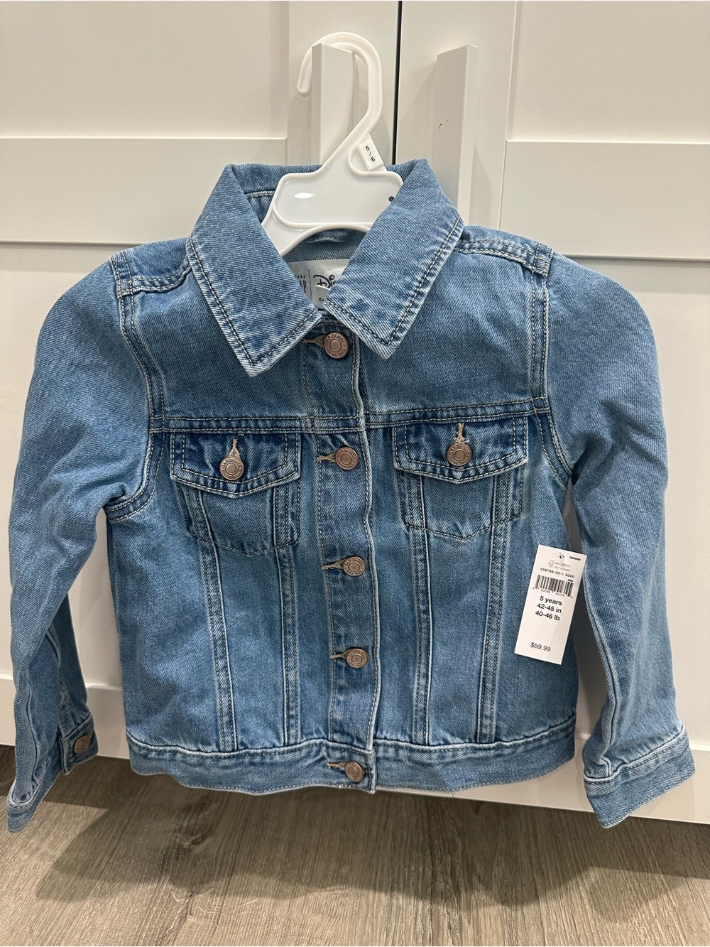 Baby Gap Minnie Mouse Blue Denim Jacket